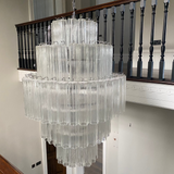 Gigantic Murano Tronchi Chandelier .