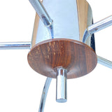 Extremely unusual 1960's sputnik style pendant light.