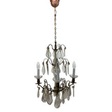 Super quality French chandelier with cut glass drops.