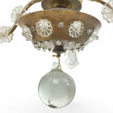 Stunning french chandelier attributed to Bagues .