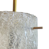 Unusual 1960's textured pendant light.