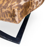 Decorative vintage footstool by Donghia.