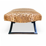 Decorative vintage footstool by Donghia.