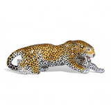 Extremely large mid century Italian model of a prowling Leopard .