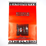 Original The Clash Sandinista promo poster 1980.